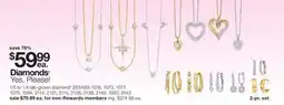 JC Penney Diamonds† offer