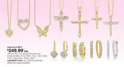 JC Penney 1/6 to 1/4 ct. t.w. lab-grown diamond‡ offer