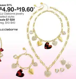 JC Penney Liz Claiborne jewelry offer