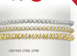 JC Penney 1-1/2 to 2 ct. t.w. lab-grown diamond§(tennis bracelets) offer