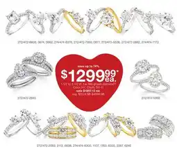 JC Penney 1-1/2 to 3-1/2 ct. t.w. lab-grown diamond‡◊ Color H-I, Clarity SI1-I1 offer