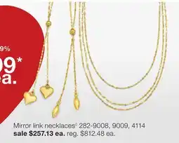JC Penney Mirror link necklaces◊ offer