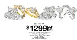 JC Penney 1-1/2 to 2 ct. t.w. lab-grown diamond‡◊ offer