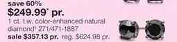 JC Penney 1 ct. t.w. color-enhanced natural diamond‡ offer