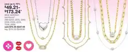 JC Penney Silver Addiction necklaces§ offer