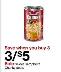 Target Select Campbell's Chunky soup offer