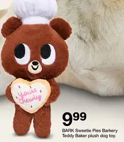 Target BARK Sweetie Pies Barkery Teddy Baker Plush Dog toys offer