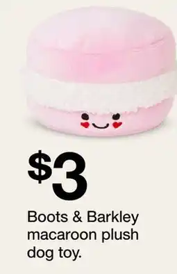 Target Boots & Barkley macaroon plush dog toy offer