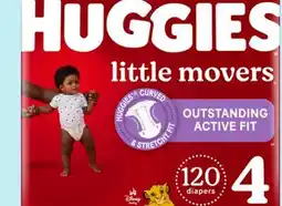Target Huggies Little Movers 120-ct. diapers offer