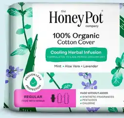 Target The Honey Pot Company 20-ct. 100% organic cotton cover pads offer