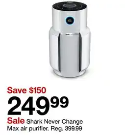 Target Shark Never Change Max air purifier offer