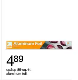 Target up&up 85-sq.-ft. aluminum foil offer