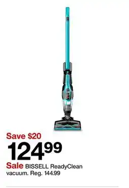 Target BISSELL ReadyClean vacuum offer