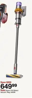 Target Dyson V15 Detect vacuum offer