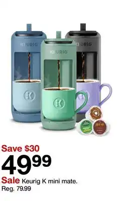 Target Keurig K mini mate offer