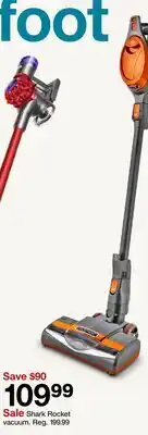 Target Shark Rocket vacuum offer