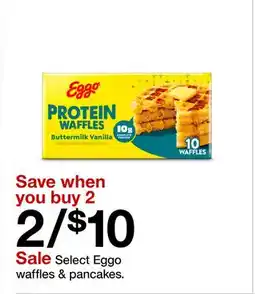 Target Select Eggo waffles & pancakes offer