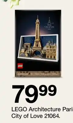 Target LEGO Architecture Paris City of Love 21064 offer