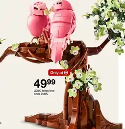 Target LEGO Ideas love birds 21365 offer