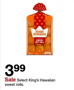 Target Select King's Hawaiian sweet rolls offer