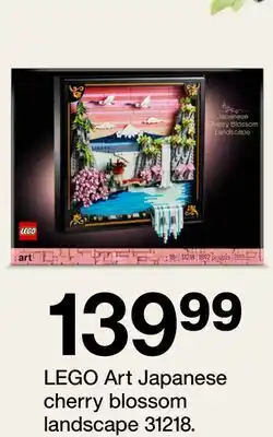Target LEGO Art Japanese cherry blossom landscape 31218 offer