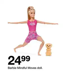 Target Barbie Mindful Moves doll offer