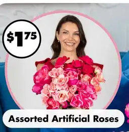 Dollar Tree Assorted Artificial Roses offer
