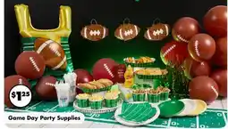 Dollar Tree Game Day Party Supplies offer
