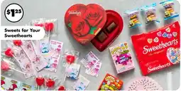 Dollar Tree Sweets for Your Sweethearts offer