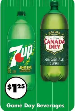 Dollar Tree Game Day Beverages offer