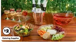 Dollar Tree Catering Supplies offer