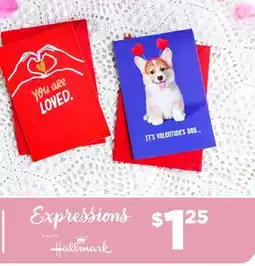 Dollar Tree Expressions from Hallmark Greeting Cards offer
