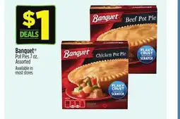 Dollar General Banquet Pot Pies offer