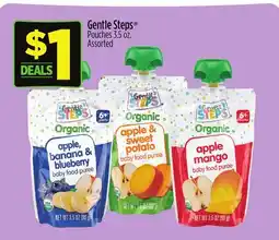 Dollar General Gentle Steps Pouches offer