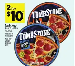 Dollar General Tombstone Pizza offer