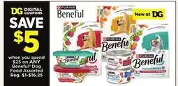 Dollar General Beneful Dog Food offer