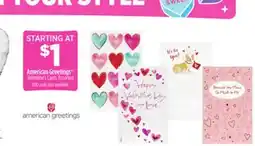 Dollar General American Greetings Valentine's Cards offer