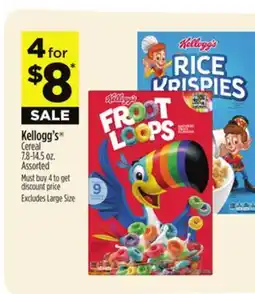 Dollar General Kellogg's Cereal offer