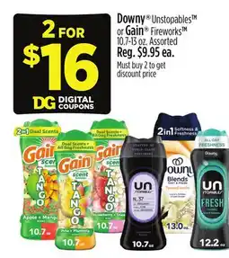 Dollar General Downy Unstopables or Gain Fireworks offer