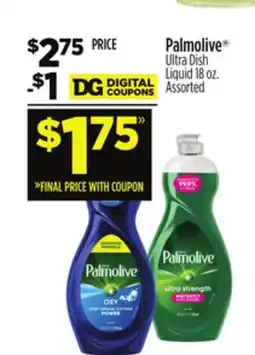 Dollar General Palmolive Ultra Dish Liquid offer