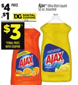 Dollar General Ajax Ultra Dish Liquid offer