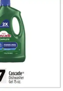 Dollar General Cascade Dishwasher Gel offer