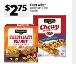 Dollar General Clover Valley Granola Bars offer