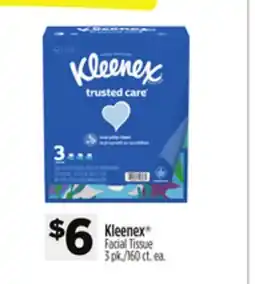 Dollar General Kleenex Facial Tissue offer