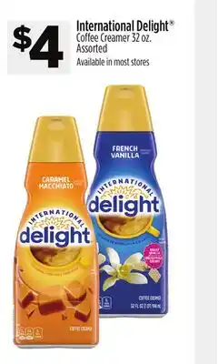 Dollar General International Delight Coffee Creamer offer