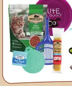 Dollar General Pet Toys or Accessories or Heartland Farms Pet Treats or Food offer