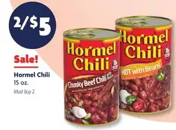 Family Dollar Hormel Chili offer