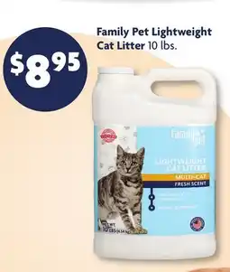 Family Dollar Family Pet Lightweight Cat Litter offer