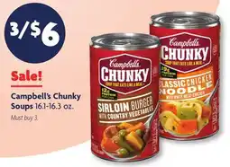 Family Dollar Campbell's Chunky Soups offer