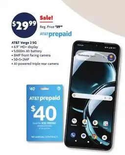 Family Dollar AT&T Verge offer